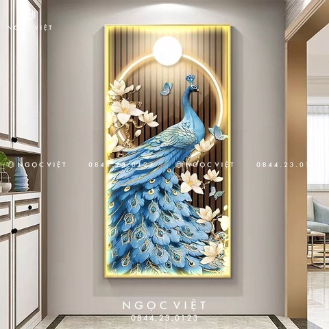 Tranh Đèn LED Tráng Gương - Dọc | Tranh Ngọc Việt - BMT DakLak | Tranh Ngọc Việt - Xưởng Tranh Đẹp Buôn Ma Thuột (BMT) DakLak