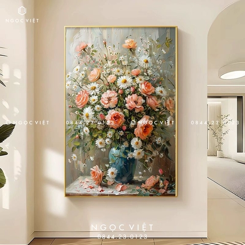 Tranh Hoa Cổ Điển | Tranh Ngọc Việt - Đắk Lắk | Tranh Ngọc Việt - Xưởng Tranh Đẹp Buôn Ma Thuột (BMT) DakLak