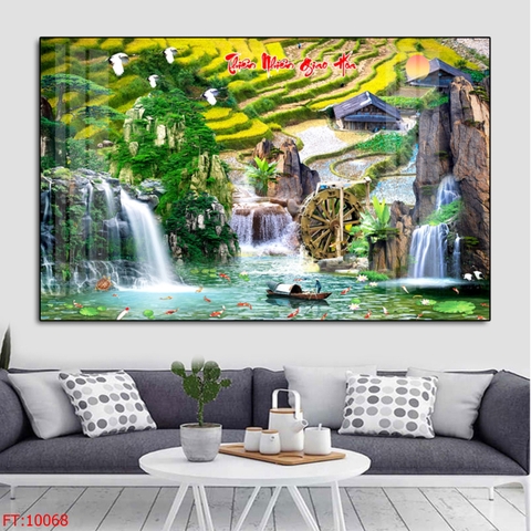 Tranh Ruộng Bậc Thang | Tranh Ngọc Việt - Đắk Lắk | Tranh Ngọc Việt - Xưởng Tranh Đẹp Buôn Ma Thuột (BMT) DakLak