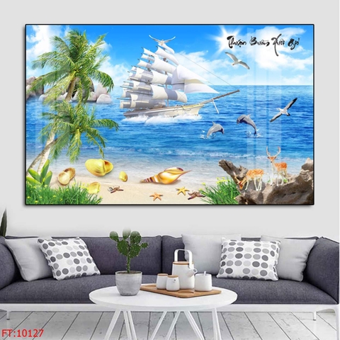 Tranh Thuận Buồm Xuôi Gió | Tranh Ngọc Việt - Đắk Lắk | Tranh Ngọc Việt - Xưởng Tranh Đẹp Buôn Ma Thuột (BMT) DakLak