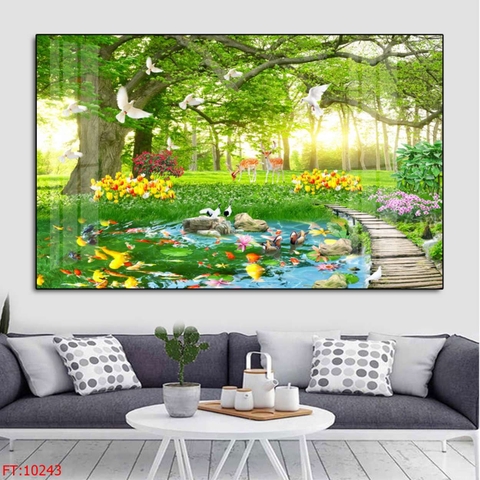 Tranh Phong Cảnh Thiên Nhiên | Tranh Ngọc Việt - Đắk Lắk | Tranh Ngọc Việt - Xưởng Tranh Đẹp Buôn Ma Thuột (BMT) DakLak