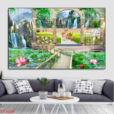 Tranh Phong Cảnh Thiên Nhiên | Tranh Ngọc Việt - Đắk Lắk | Tranh Ngọc Việt - Xưởng Tranh Đẹp Buôn Ma Thuột (BMT) DakLak