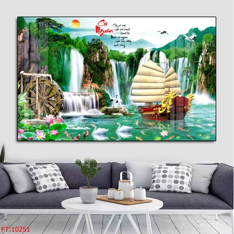 Tranh Thuận Buồm Xuôi Gió | Tranh Ngọc Việt - Đắk Lắk | Tranh Ngọc Việt - Xưởng Tranh Đẹp Buôn Ma Thuột (BMT) DakLak