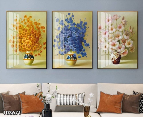 Tranh Bình Hoa Đẹp | Tranh Ngọc Việt - Đắk Lắk | Tranh Ngọc Việt - Xưởng Tranh Đẹp Buôn Ma Thuột (BMT) DakLak