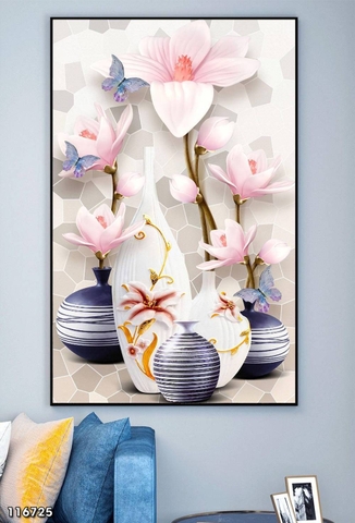 Tranh Bình Hoa Đẹp | Tranh Ngọc Việt - Đắk Lắk | Tranh Ngọc Việt - Xưởng Tranh Đẹp Buôn Ma Thuột (BMT) DakLak