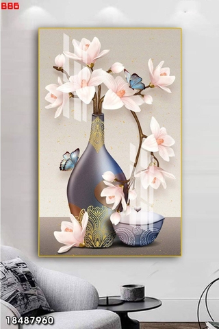 Tranh Bình Hoa Đẹp | Tranh Ngọc Việt - Đắk Lắk | Tranh Ngọc Việt - Xưởng Tranh Đẹp Buôn Ma Thuột (BMT) DakLak