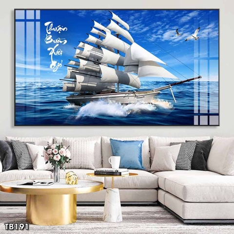 Tranh Thuận Buồm Xuôi Gió | Tranh Ngọc Việt - Đắk Lắk | Tranh Ngọc Việt - Xưởng Tranh Đẹp Buôn Ma Thuột (BMT) DakLak
