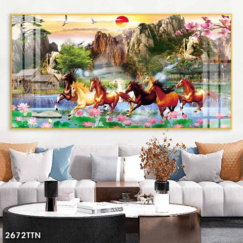 Tranh Mã Đáo Thành Công | Tranh Ngọc Việt - Đắk Lắk | Tranh Ngọc Việt - Xưởng Tranh Đẹp Buôn Ma Thuột (BMT) DakLak