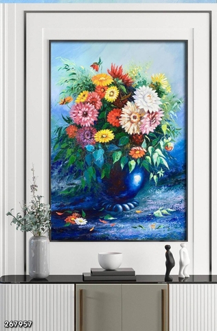 Tranh Bình Hoa Đẹp | Tranh Ngọc Việt - Đắk Lắk | Tranh Ngọc Việt - Xưởng Tranh Đẹp Buôn Ma Thuột (BMT) DakLak