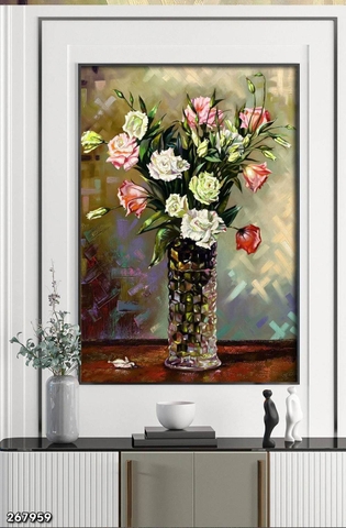 Tranh Bình Hoa Đẹp | Tranh Ngọc Việt - Đắk Lắk | Tranh Ngọc Việt - Xưởng Tranh Đẹp Buôn Ma Thuột (BMT) DakLak