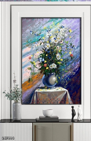 Tranh Bình Hoa Đẹp | Tranh Ngọc Việt - Đắk Lắk | Tranh Ngọc Việt - Xưởng Tranh Đẹp Buôn Ma Thuột (BMT) DakLak