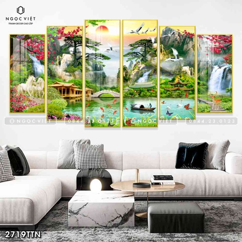 Bộ 6 Tranh Mới Đẹp | Tranh Ngọc Việt - Đắk Lắk | Tranh Ngọc Việt - Xưởng Tranh Đẹp Buôn Ma Thuột (BMT) DakLak