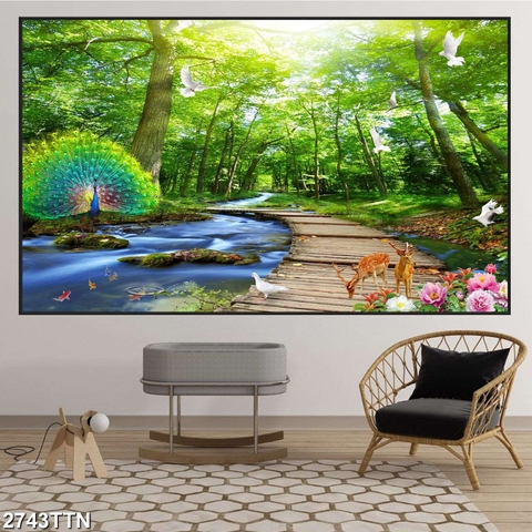 Tranh Phong Cảnh Thiên Nhiên | Tranh Ngọc Việt - Đắk Lắk | Tranh Ngọc Việt - Xưởng Tranh Đẹp Buôn Ma Thuột (BMT) DakLak