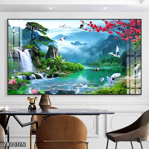 Tranh Sơn Thủy Ngang | Tranh Ngọc Việt - Đắk Lắk | Tranh Ngọc Việt - Xưởng Tranh Đẹp Buôn Ma Thuột (BMT) DakLak