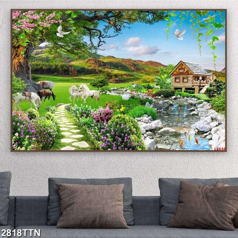 Tranh Phong Cảnh Thiên Nhiên | Tranh Ngọc Việt - Đắk Lắk | Tranh Ngọc Việt - Xưởng Tranh Đẹp Buôn Ma Thuột (BMT) DakLak