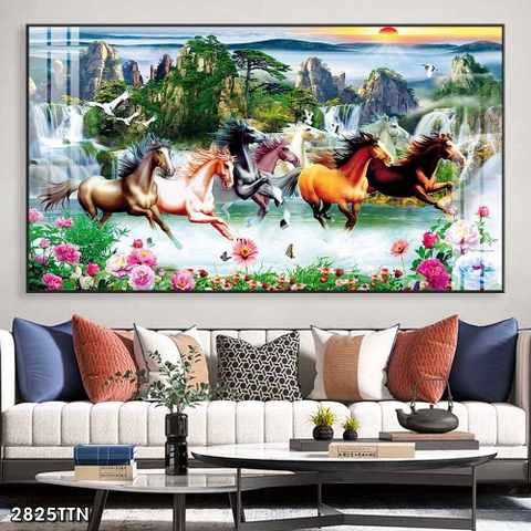 Tranh Sơn Thủy Ngang | Tranh Ngọc Việt - Đắk Lắk | Tranh Ngọc Việt - Xưởng Tranh Đẹp Buôn Ma Thuột (BMT) DakLak