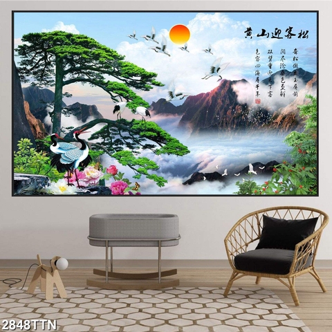 Tranh Sơn Thủy Ngang | Tranh Ngọc Việt - Đắk Lắk | Tranh Ngọc Việt - Xưởng Tranh Đẹp Buôn Ma Thuột (BMT) DakLak