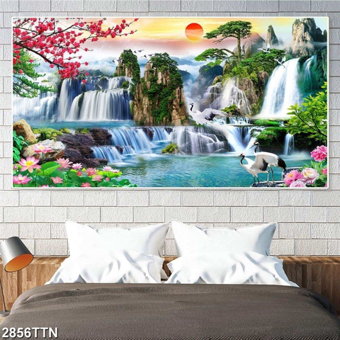 Tranh Sơn Thủy Ngang | Tranh Ngọc Việt - Đắk Lắk | Tranh Ngọc Việt - Xưởng Tranh Đẹp Buôn Ma Thuột (BMT) DakLak