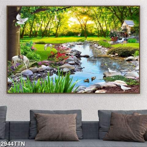 Tranh Phong Cảnh Thiên Nhiên | Tranh Ngọc Việt - Đắk Lắk | Tranh Ngọc Việt - Xưởng Tranh Đẹp Buôn Ma Thuột (BMT) DakLak