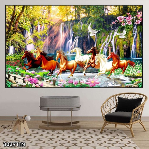 Tranh Mã Đáo Thành Công | Tranh Ngọc Việt - Đắk Lắk | Tranh Ngọc Việt - Xưởng Tranh Đẹp Buôn Ma Thuột (BMT) DakLak