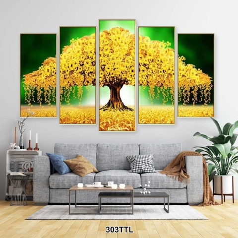 Bộ 5 Tranh Ghép Đẹp, Sang | Tranh Ngọc Việt - Đắk Lắk | Tranh Ngọc Việt - Xưởng Tranh Đẹp Buôn Ma Thuột (BMT) DakLak