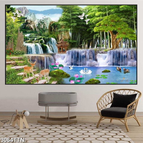 Tranh Sơn Thủy Ngang | Tranh Ngọc Việt - Đắk Lắk | Tranh Ngọc Việt - Xưởng Tranh Đẹp Buôn Ma Thuột (BMT) DakLak