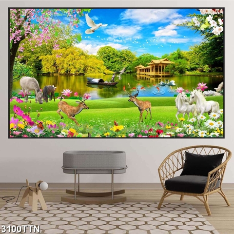 Tranh Phong Cảnh Thiên Nhiên | Tranh Ngọc Việt - Đắk Lắk | Tranh Ngọc Việt - Xưởng Tranh Đẹp Buôn Ma Thuột (BMT) DakLak