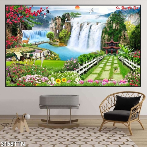 Tranh Phong Cảnh Thiên Nhiên | Tranh Ngọc Việt - Đắk Lắk | Tranh Ngọc Việt - Xưởng Tranh Đẹp Buôn Ma Thuột (BMT) DakLak