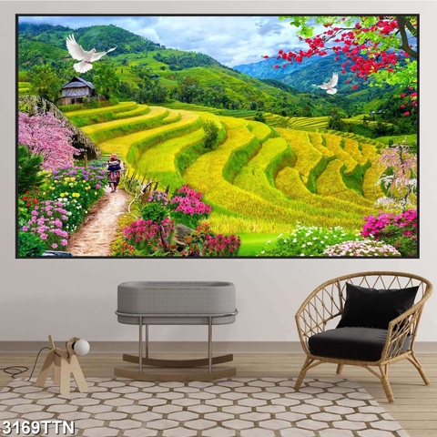 Tranh Phong Cảnh Thiên Nhiên | Tranh Ngọc Việt - Đắk Lắk | Tranh Ngọc Việt - Xưởng Tranh Đẹp Buôn Ma Thuột (BMT) DakLak