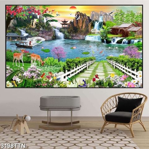 Tranh Phong Cảnh Thiên Nhiên | Tranh Ngọc Việt - Đắk Lắk | Tranh Ngọc Việt - Xưởng Tranh Đẹp Buôn Ma Thuột (BMT) DakLak