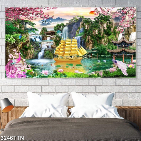 Tranh Thuận Buồm Xuôi Gió | Tranh Ngọc Việt - Đắk Lắk | Tranh Ngọc Việt - Xưởng Tranh Đẹp Buôn Ma Thuột (BMT) DakLak