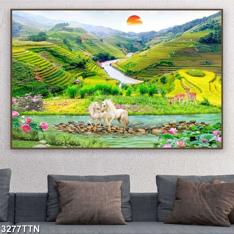 Tranh Phong Cảnh Thiên Nhiên | Tranh Ngọc Việt - Đắk Lắk | Tranh Ngọc Việt - Xưởng Tranh Đẹp Buôn Ma Thuột (BMT) DakLak