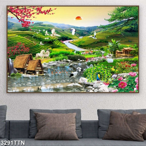 Tranh Phong Cảnh Thiên Nhiên | Tranh Ngọc Việt - Đắk Lắk | Tranh Ngọc Việt - Xưởng Tranh Đẹp Buôn Ma Thuột (BMT) DakLak