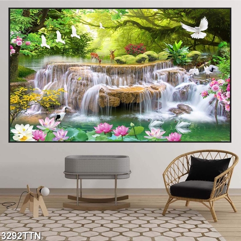 Tranh Sơn Thủy Ngang | Tranh Ngọc Việt - Đắk Lắk | Tranh Ngọc Việt - Xưởng Tranh Đẹp Buôn Ma Thuột (BMT) DakLak