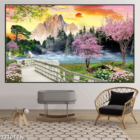 Tranh Phong Cảnh Thiên Nhiên | Tranh Ngọc Việt - Đắk Lắk | Tranh Ngọc Việt - Xưởng Tranh Đẹp Buôn Ma Thuột (BMT) DakLak