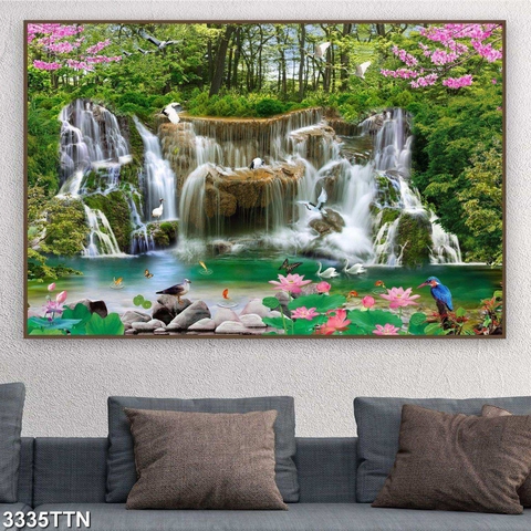 Tranh Sơn Thủy Ngang | Tranh Ngọc Việt - Đắk Lắk | Tranh Ngọc Việt - Xưởng Tranh Đẹp Buôn Ma Thuột (BMT) DakLak