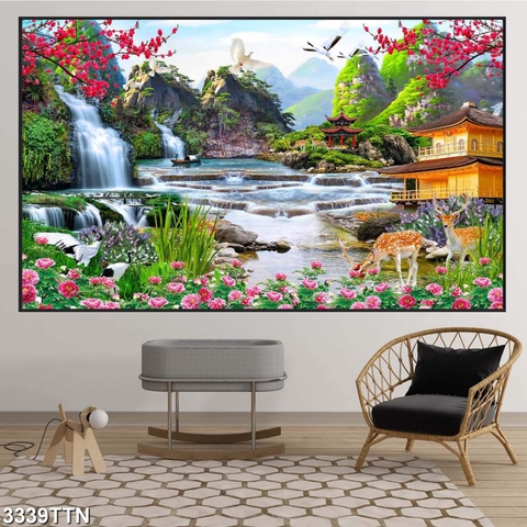 Tranh Sơn Thủy Ngang | Tranh Ngọc Việt - Đắk Lắk | Tranh Ngọc Việt - Xưởng Tranh Đẹp Buôn Ma Thuột (BMT) DakLak