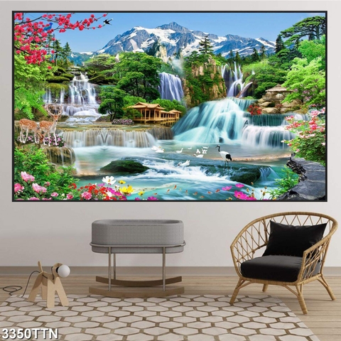 Tranh Sơn Thủy Ngang | Tranh Ngọc Việt - Đắk Lắk | Tranh Ngọc Việt - Xưởng Tranh Đẹp Buôn Ma Thuột (BMT) DakLak