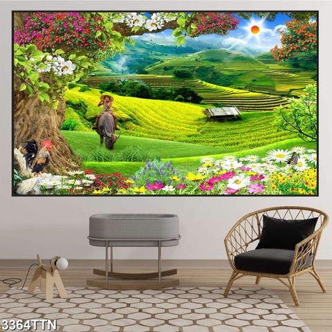 Tranh Phong Cảnh Thiên Nhiên | Tranh Ngọc Việt - Đắk Lắk | Tranh Ngọc Việt - Xưởng Tranh Đẹp Buôn Ma Thuột (BMT) DakLak