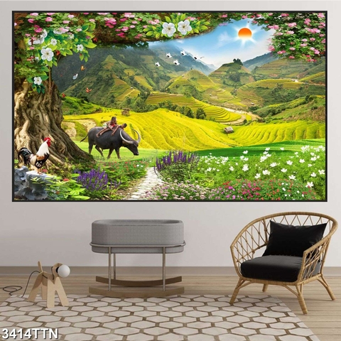 Tranh Phong Cảnh Thiên Nhiên | Tranh Ngọc Việt - Đắk Lắk | Tranh Ngọc Việt - Xưởng Tranh Đẹp Buôn Ma Thuột (BMT) DakLak