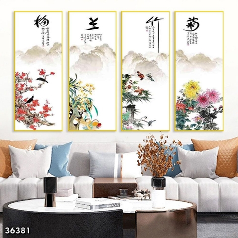 Tranh Tứ Quý Bốn Mùa | Tranh Ngọc Việt - Đắk Lắk | Tranh Ngọc Việt - Xưởng Tranh Đẹp Buôn Ma Thuột (BMT) DakLak