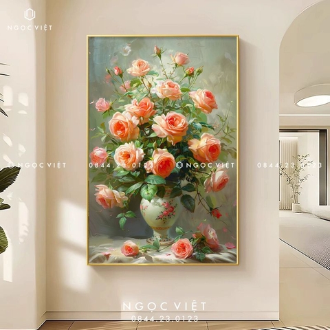 Tranh Hoa Cổ Điển | Tranh Ngọc Việt - Đắk Lắk | Tranh Ngọc Việt - Xưởng Tranh Đẹp Buôn Ma Thuột (BMT) DakLak