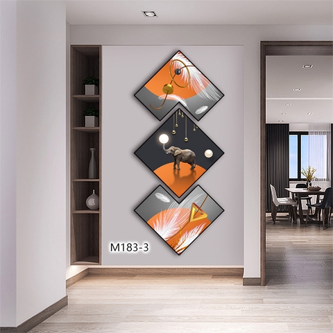 Bộ 3 Tranh Thoi Khuyết | Tranh Ngọc Việt - Đắk Lắk | Tranh Ngọc Việt - Xưởng Tranh Đẹp Buôn Ma Thuột (BMT) DakLak