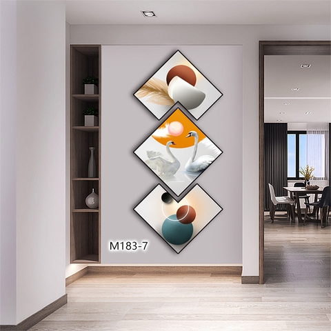 Bộ 3 Tranh Thoi Khuyết | Tranh Ngọc Việt - Đắk Lắk | Tranh Ngọc Việt - Xưởng Tranh Đẹp Buôn Ma Thuột (BMT) DakLak