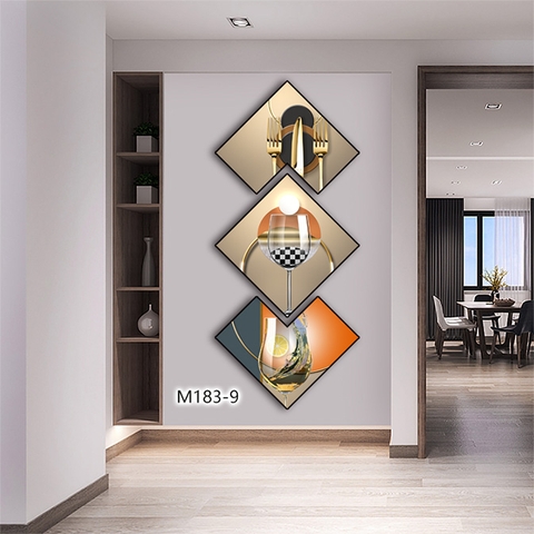 Bộ 3 Tranh Thoi Khuyết | Tranh Ngọc Việt - Đắk Lắk | Tranh Ngọc Việt - Xưởng Tranh Đẹp Buôn Ma Thuột (BMT) DakLak