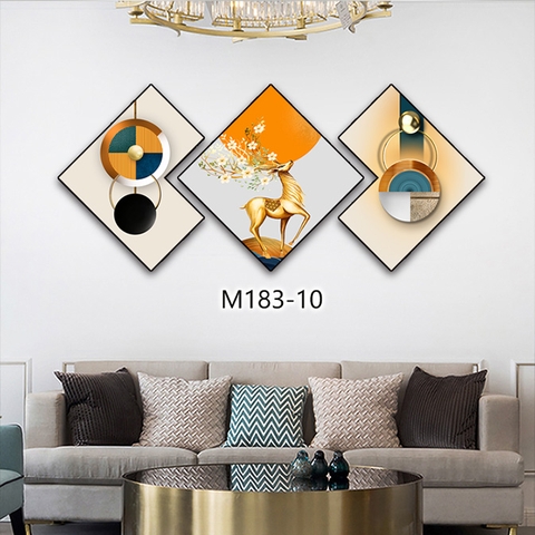 Bộ 3 Tranh Thoi Khuyết | Tranh Ngọc Việt - Đắk Lắk | Tranh Ngọc Việt - Xưởng Tranh Đẹp Buôn Ma Thuột (BMT) DakLak