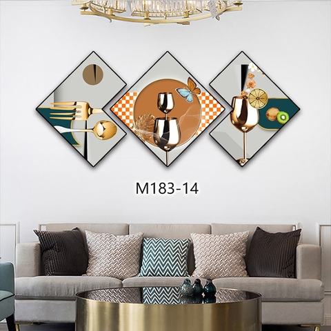 Bộ 3 Tranh Thoi Khuyết | Tranh Ngọc Việt - Đắk Lắk | Tranh Ngọc Việt - Xưởng Tranh Đẹp Buôn Ma Thuột (BMT) DakLak