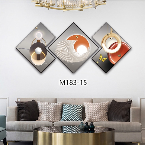 Bộ 3 Tranh Thoi Khuyết | Tranh Ngọc Việt - Đắk Lắk | Tranh Ngọc Việt - Xưởng Tranh Đẹp Buôn Ma Thuột (BMT) DakLak