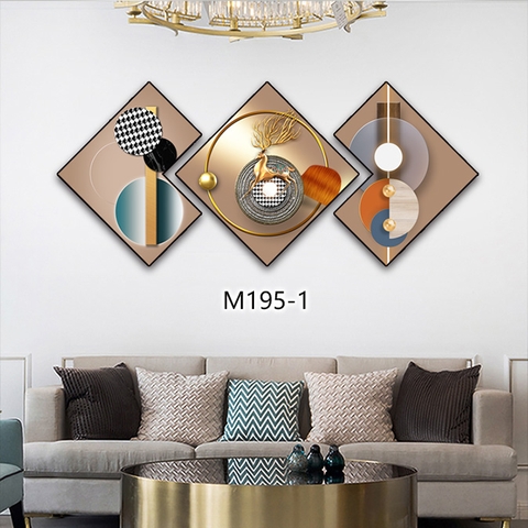 Bộ 3 Tranh Thoi Khuyết | Tranh Ngọc Việt - Đắk Lắk | Tranh Ngọc Việt - Xưởng Tranh Đẹp Buôn Ma Thuột (BMT) DakLak