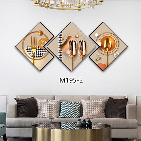 Bộ 3 Tranh Thoi Khuyết | Tranh Ngọc Việt - Đắk Lắk | Tranh Ngọc Việt - Xưởng Tranh Đẹp Buôn Ma Thuột (BMT) DakLak